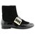 Sapatilhas Lanvin Novo Preto Couro  ref.133988