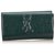 Yves Saint Laurent Embreagem de couro de patente YSL Green Belle du Jour Verde Couro envernizado  ref.134093