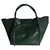 Céline CELINE MEDIUM BIG BAG IN SOFT BARE calf leather Green  ref.134208