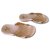 LOUIS VUITTON Slippers Pink Rubber  ref.134280