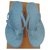 Louis Vuitton Flip flops Blu Plastica  ref.134301
