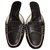 Tod's Mules Black Leather  ref.134323