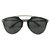 Dior erinnerte sich an die Lünetten seiner Sonnenbrille Grau Metall  ref.134486
