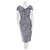 Christian Dior Silk skirt suit Grey  ref.134629