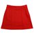 Autre Marque die Röcke Rot Baumwolle Polyester  ref.134454