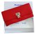 Proenza Schouler Card Wallet Red Lambskin  ref.134791