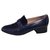 Bally Flats Blue Suede Leather  ref.134822