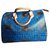 Louis Vuitton Speedy 30 Blue Cloth  ref.135035