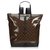 Louis Vuitton Brown Monogram Glaze Backpack Dark brown Leather Cloth Cloth  ref.135085
