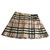 Burberry Skirts Beige Cotton  ref.135148
