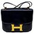 Hermès Constance 23 pelle nera Nero
