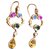 Autre Marque gold earrings 18 carats and diamonds Multiple colors Golden Yellow gold  ref.135314