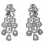 Van Cleef & Arpels earrings, "Lace" in white gold and diamonds.  ref.135350