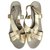 Clarks "sftwear" sandals Golden Leather  ref.135444