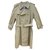 Burberry trenchcoat khaki vintage t 48 immaculate condition Cotton Polyester  ref.135629