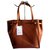 Céline celine cabas phantom luggage new Brown Leather  ref.135671