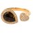 Autre Marque Unbranded Smoky Quartz Diamond Ring Brown Pink gold  ref.135696
