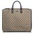 Gucci Brown GG Briefcase Marrone Beige Pelle Plastica  ref.135757