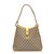 Gucci Brown GG Canvas Shoulder Bag Beige Yellow Leather Cloth Cloth  ref.135779