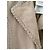 Morganne Bello Abrigo clutch de cuero beige - vista 3