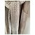 Morganne Bello Abrigo clutch de cuero beige - vista 7