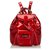 Gucci Red Bamboo Patent Leather Drawstring Backpack  ref.135918