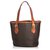 Céline Celine Brown cabas Macadam Plastique Marron  ref.135959