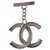 Chanel Taschenanhänger Silber Metall  ref.136015