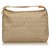 Fendi Brown Zucchino Canvas Handbag Beige Leather Cloth Cloth  ref.136130