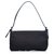 Fendi Black Zucchino Canvas Baguette Cloth Cloth  ref.136163