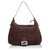Fendi Brown Suede Mamma Shoulder Bag Dark brown Leather  ref.136170
