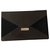 Céline Celine Diamond Clutch schwarze Clutch Leder  ref.136265