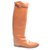Hermès Iconic Jumping Boots Cognac Leather  ref.136310