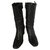 Balenciaga boots Black Leather  ref.136326