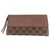 Gucci Continental monogram wallet Beige Cloth  ref.136347
