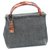 Chanel Handbags Dark grey Denim  ref.136384