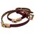 Gucci Raspberry lizard skinny belt Exotic leather  ref.136439