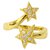 Anillo de diamante estrella de Chanel Comete Dorado Oro amarillo  ref.136537