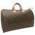 Louis Vuitton Speedy 40 Brown Cloth  ref.136539