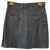 New Chloé denim skirt with label Blue  ref.136615