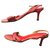 Jimmy choo sandals by cruise Red  ref.136617