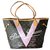 Louis Vuitton Handtaschen Schokolade Synthetisch  ref.136665