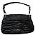 Cole Haan Hobo Handtasche aus schwarzem Leder mit Kieselsteinen - Ansicht 2