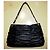 Cole Haan Hobo Handtasche aus schwarzem Leder mit Kieselsteinen - Ansicht 4