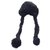 Autre Marque Hats Black Leather Fur  ref.136682