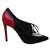 Michel Perry Heels Black Red Cream Patent leather  ref.136728