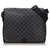 Louis Vuitton Black Damier Graphite District MM Cuir Toile Noir Gris  ref.136739