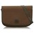 Fendi Brown Zucchino Canvas Crossbody Bag Leather Cloth Cloth  ref.136748