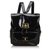 Chanel Black Patent Leather Drawstring Backpack  ref.136764