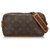 Louis Vuitton Brown Monogram Marly Bandouliere Leather Cloth  ref.136769
